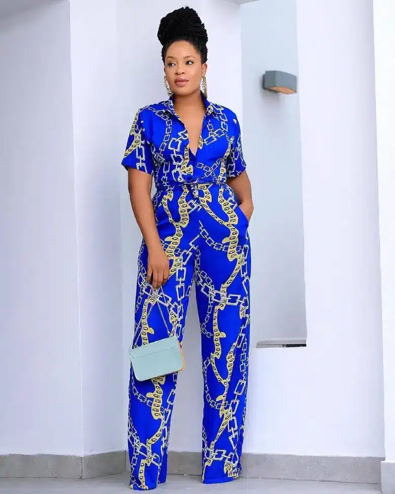Ankara Jumpsuit Styles 2022, 2023 - For Women And Ladies